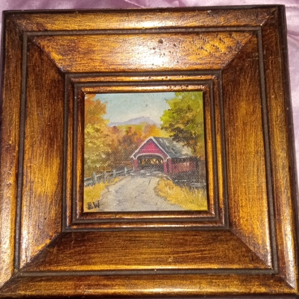 Vintage Framed Painting